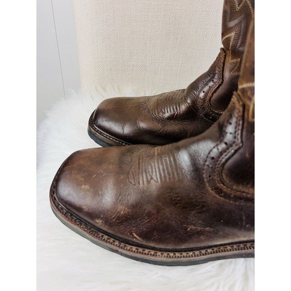 Wolverine Mens Rancher Waterproof Steel Toe Wellington Work Boots 10.5M - Picture 2 of 9